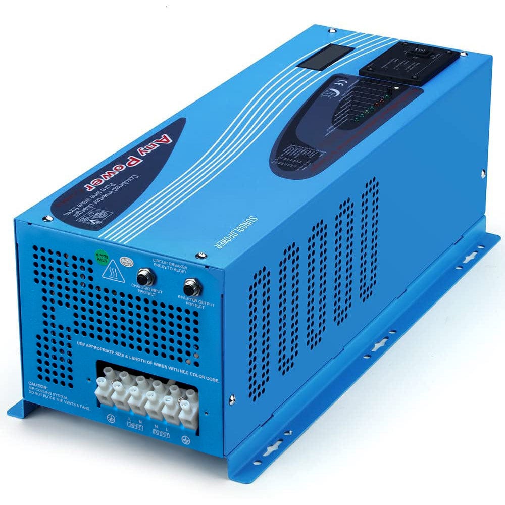 Sungold Power 3000W DC 24V Pure Sine Wave Inverter With Charger Off-Grid Inverters SunGoldPower