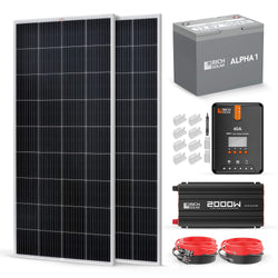 RICH SOLAR 12V 400W Complete Solar Kit Solar Kits RICH SOLAR