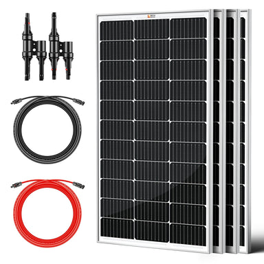 RICH SOLAR | 400 Watt Solar Kit for Solar Generators | Portable Power Stations Solar Energy Kits RICH SOLAR