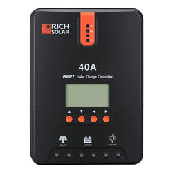 RICH SOLAR 40 Amp MPPT Solar Charge Controller MPPT Charge Controllers RICH SOLAR