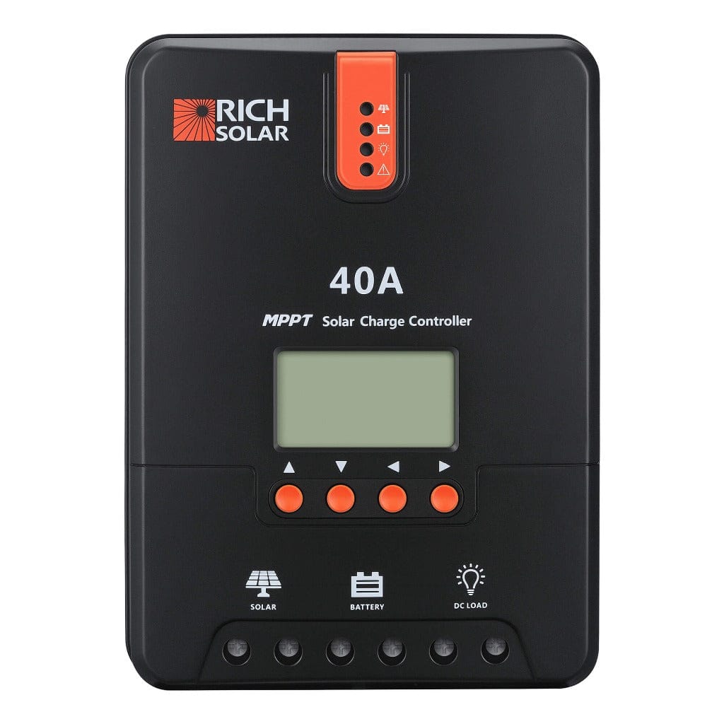 RICH SOLAR 40 Amp MPPT Solar Charge Controller MPPT Charge Controllers RICH SOLAR