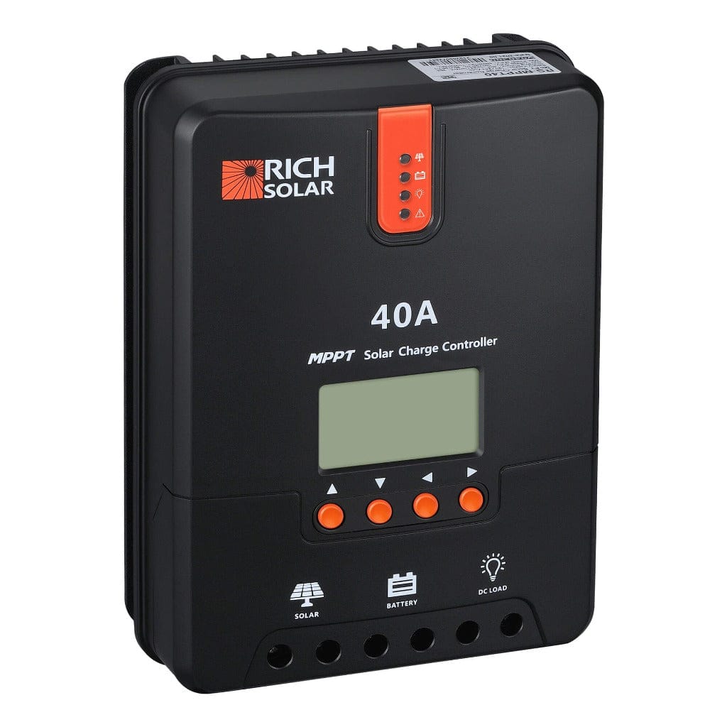 RICH SOLAR 40 Amp MPPT Solar Charge Controller MPPT Charge Controllers RICH SOLAR