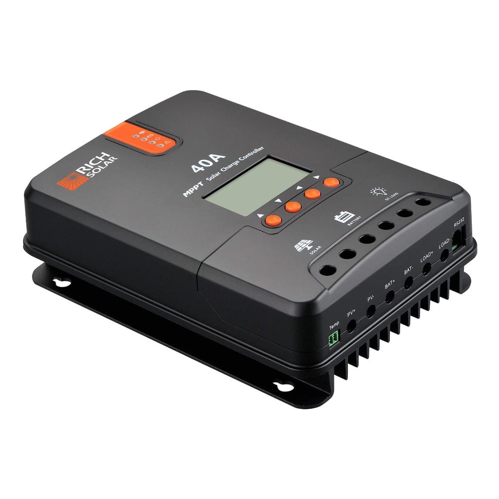 RICH SOLAR 40 Amp MPPT Solar Charge Controller MPPT Charge Controllers RICH SOLAR