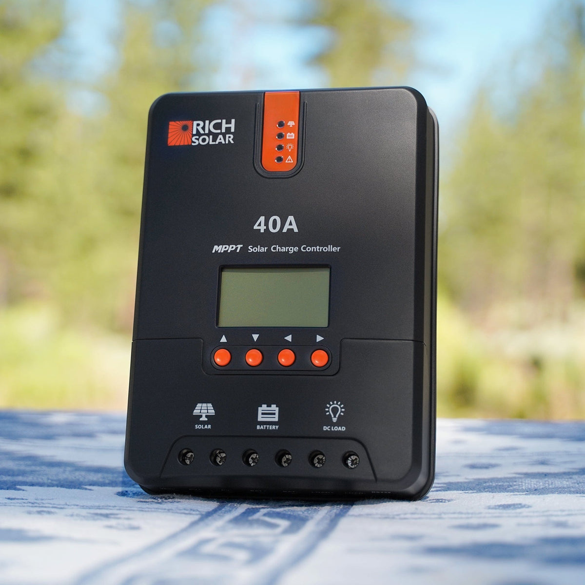 RICH SOLAR 40 Amp MPPT Solar Charge Controller MPPT Charge Controllers RICH SOLAR