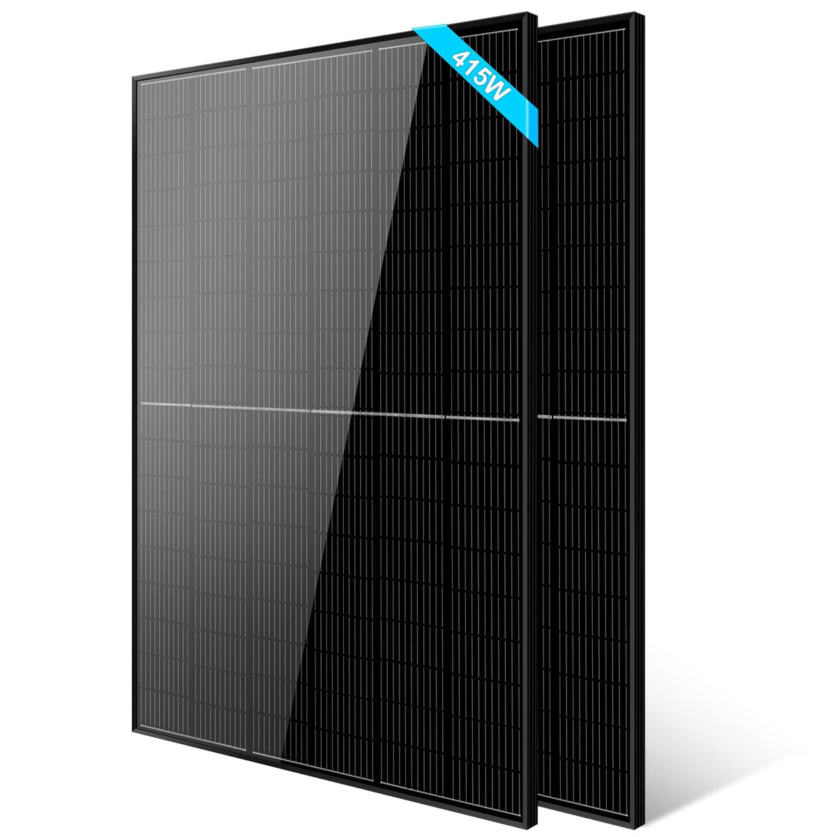 SunGold Power 415W Mono Black PERC Solar Panel – Full Pallet (32 Panels) Rigid Solar Panels SunGoldPower