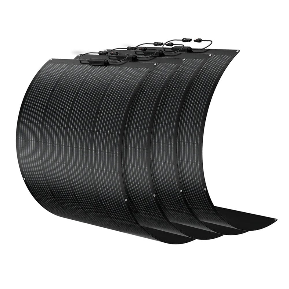 BougeRV Arch 200 Watt Fiberglass Curved Solar Panel Flexible Solar Panels BougeRV 4 x Arch 200 Watt Fiberglass Curved Solar Panel