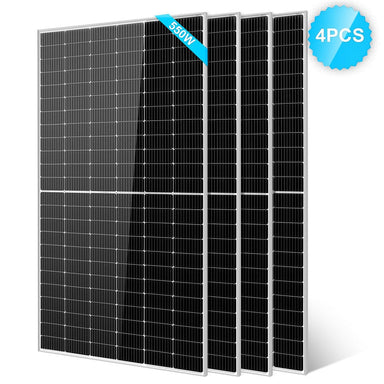 Sungold Power 550 Watt Monocrystalline PERC Solar Panel Rigid Solar Panels SunGoldPower 4pcs