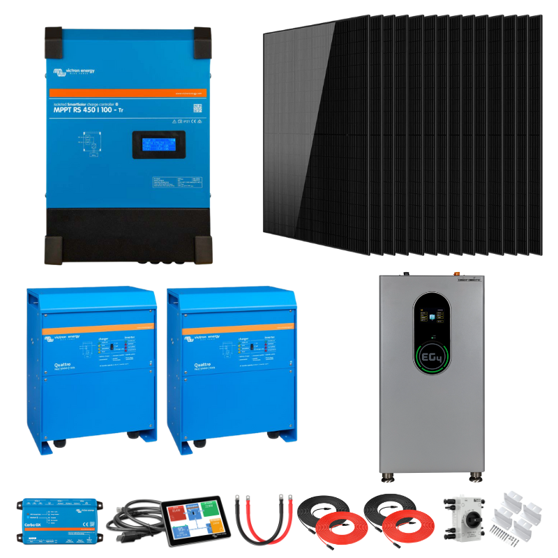 Victron Quattro 5kVA Elite Off-Grid Solar & Storage Kit – Multi-Source Power Ready