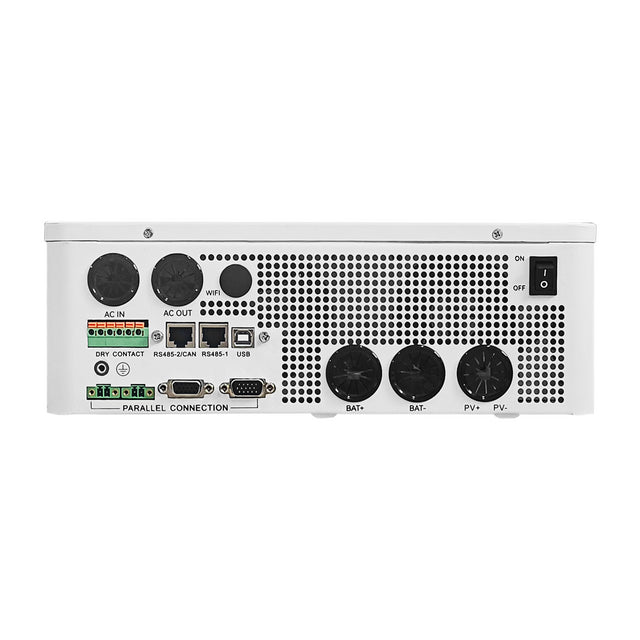 Liniotech 3600W Off-Grid Inverter | 4000W PV Input | 3600W Output | 300V VOC Input | 48V 120 Single Phase | All-In-One Solar Inverter