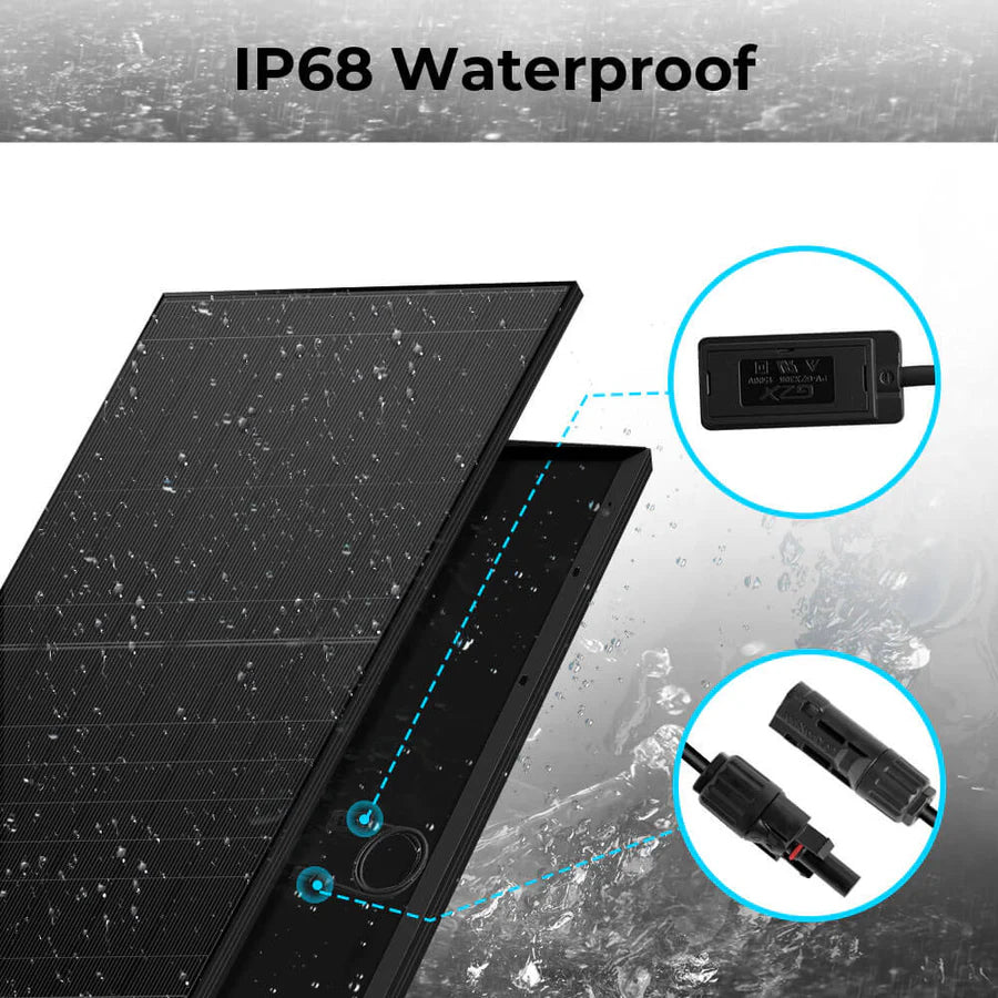 Sungold Power 440W Mono Black N-Type Solar Panel Full Pallet (31 Panels) UL61730 CEC LISTED