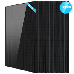 Sungold Power 500W Mono Black PERC Solar Panels Rigid Solar Panels SunGoldPower 10pcs