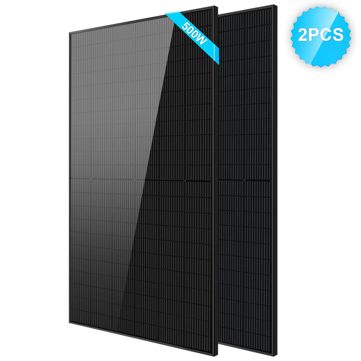 Sungold Power 500W Mono Black PERC Solar Panels Rigid Solar Panels SunGoldPower