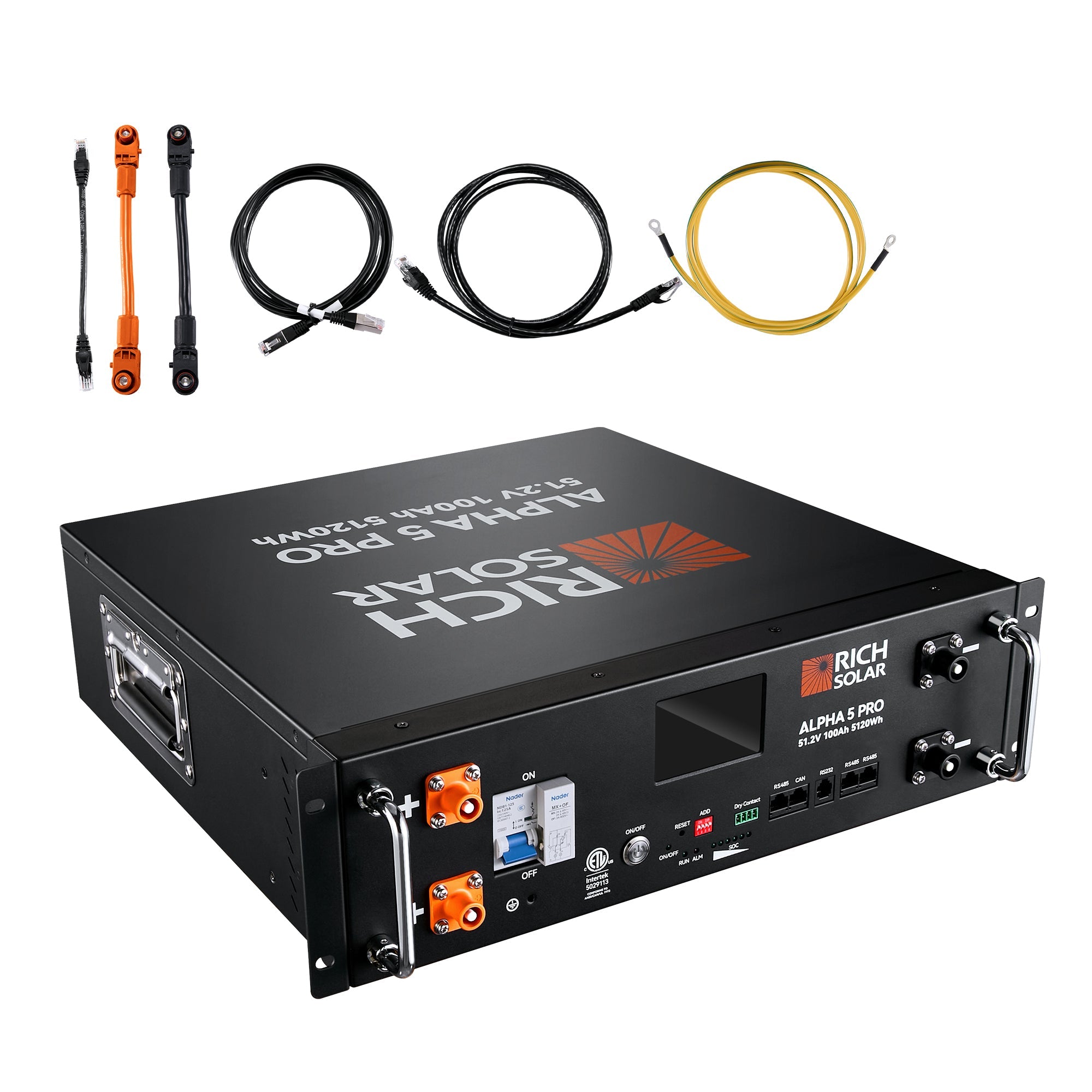 RICH SOLAR | Complete Off-Grid Solar Kit RS-H6548 | 8000W PV Input | 48V 120VAC Output + 6560 (16x410) Watt Solar PV | [KIT-SR0001] Solar Kits Rich Solar