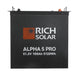 RICH SOLAR ALPHA 5 PRO | 51.2V | 100Ah LiFePO4 Battery | Premium 48V Server Rack Lithium Battery | 7,000 Lifetime Cycles | 10-Year Warranty | UL1973, UL9540A Certified (BACKORDER: 3rd week of June) Server Rack Batteries RICH SOLAR