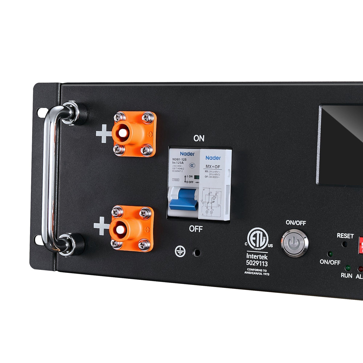 RICH SOLAR ALPHA 5 PRO | 51.2V | 100Ah LiFePO4 Battery | Premium 48V Server Rack Lithium Battery | 7,000 Lifetime Cycles | 10-Year Warranty | UL1973, UL9540A Certified (BACKORDER: 3rd week of June) Server Rack Batteries RICH SOLAR