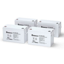 Renogy 12 Volt 100Ah Deep Cycle AGM Battery Batteries Renogy 4 Batteries