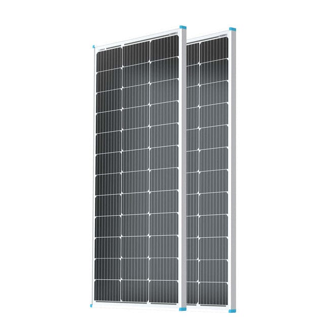 Renogy 100 Watt 12 Volt Monocrystalline Solar Panel (Compact Design) Solar Panels Renogy 2 Pieces
