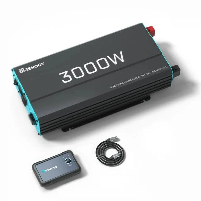 Renogy 3000W 12V Pure Sine Wave Inverter Inverters Renogy