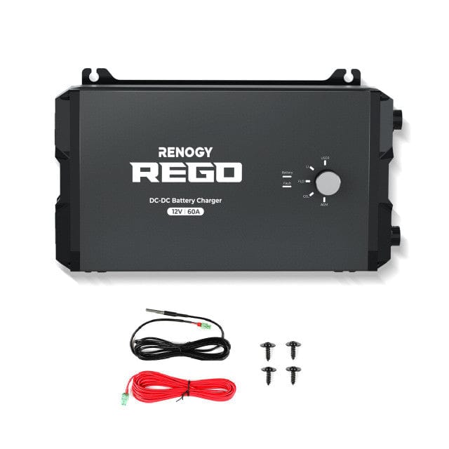 Renogy REGO 12V 60A DC-DC Battery Charger DC To DC Chargers Renogy