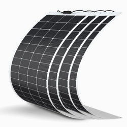 Renogy 200 Watt 12 Volt Flexible Monocrystalline Solar Panel Solar Panels Renogy 4 Pieces