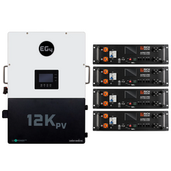 EG4 12kPV Modular Hybrid Power Kit – Flexible Battery & Solar Configurations
