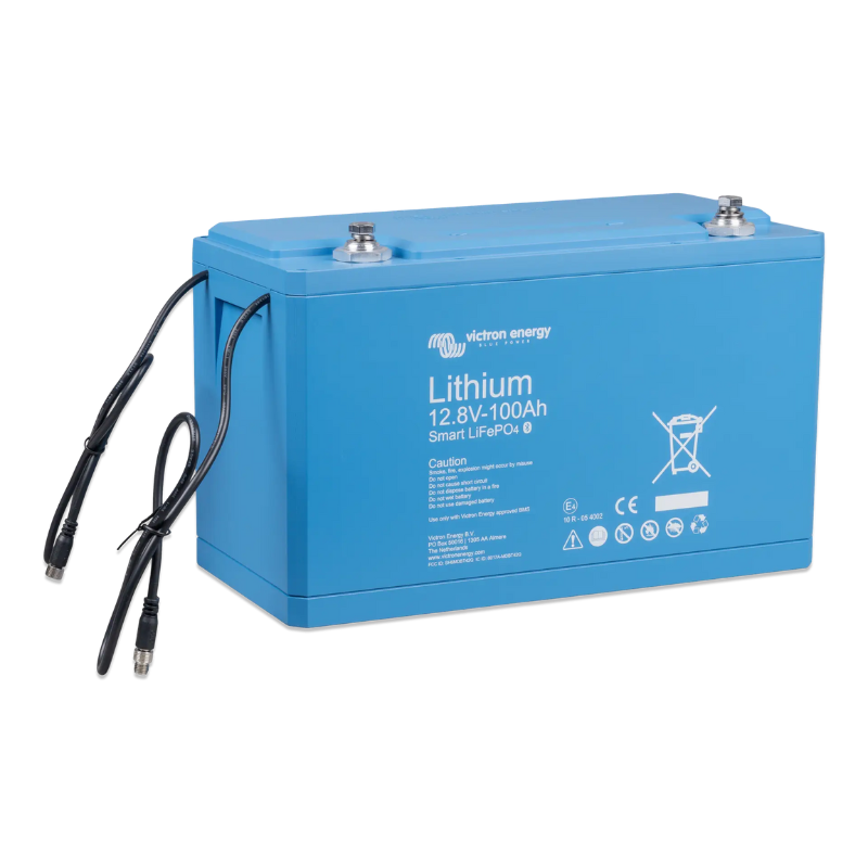 Victron Lithium-Iron-Phosphate (LiFePO4 or LFP) Smart Battery, 12.8V/100Ah