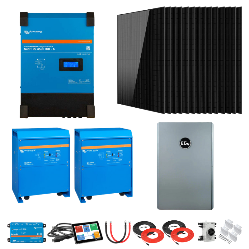 Victron Quattro 5kVA Elite Off-Grid Solar & Storage Kit – Multi-Source Power Ready