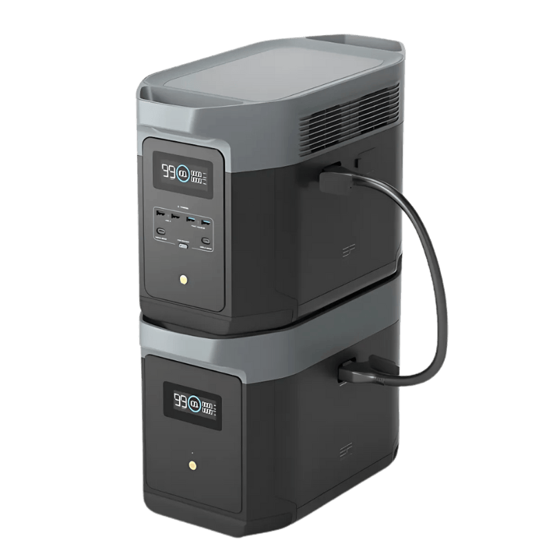 EcoFlow DELTA 2 Max Smart Extra Battery Solar Generator Expansion Batteries EcoFlow