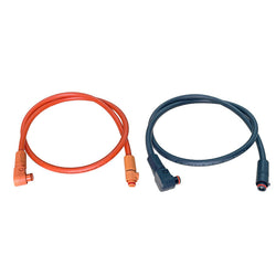 RUiXU 1/0 AWG cable for RUiXU RX9MP Busbar | Orange+ Black | One Pair