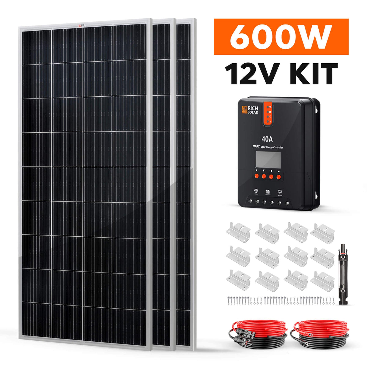 RICH SOLAR 600 Watt Solar Kit Solar Kits RICH SOLAR