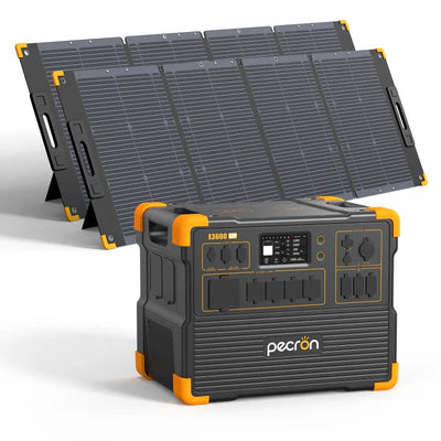 PECRON E3600LFP Solar Generator Kit 3600W 3072Wh (Pre-Order: ETA January)