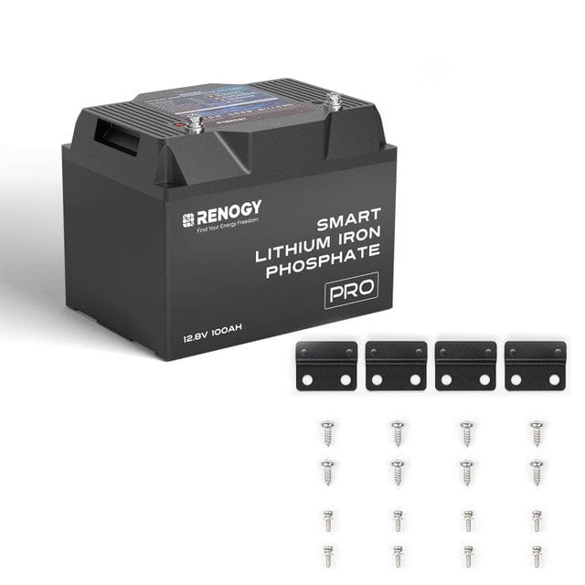 Renogy Pro 12 Volt 100Ah Smart Lithium Battery With Bluetooth renogy-pro-12-volt-100ah-smart-lithium-battery-with-bluetooth