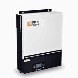 RICH SOLAR NOVA 6548 | 6500 Watt (6.5kW) 48 Volt Off-Grid Hybrid Solar Inverter | Premium 6500W 48V Hybrid Inverter for Campers, Cabins, Tiny Homes, ADUs, RVs, Off-Grid | UL Certified Hybrid Inverters RICH SOLAR