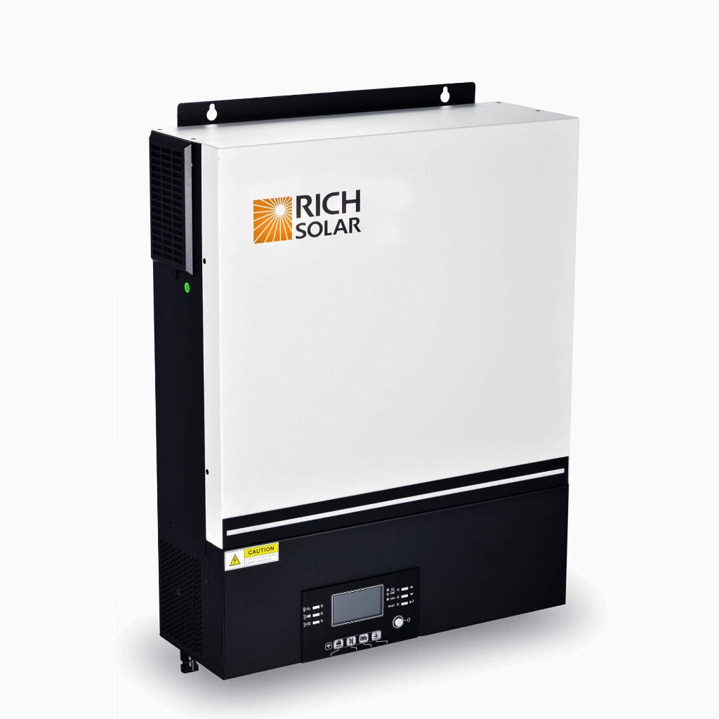 RICH SOLAR NOVA 6548 | 6500 Watt (6.5kW) 48 Volt Off-Grid Hybrid Solar Inverter | Premium 6500W 48V Hybrid Inverter for Campers, Cabins, Tiny Homes, ADUs, RVs, Off-Grid | UL Certified Hybrid Inverters RICH SOLAR