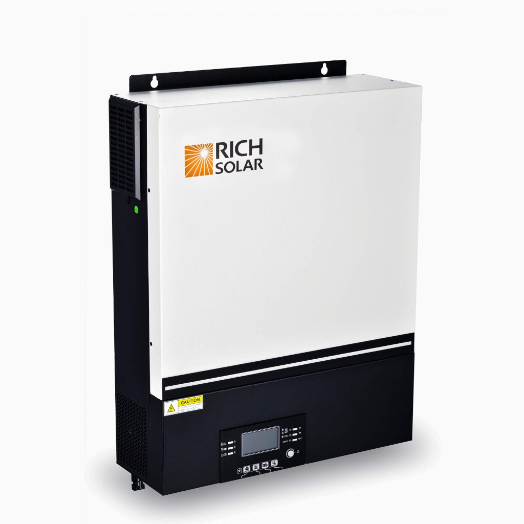 RICH SOLAR NOVA 6548 - 6500W 48V Off-Grid Hybrid Solar Inverter, UL Certified, Ideal for RVs, Cabins & Tiny Homes