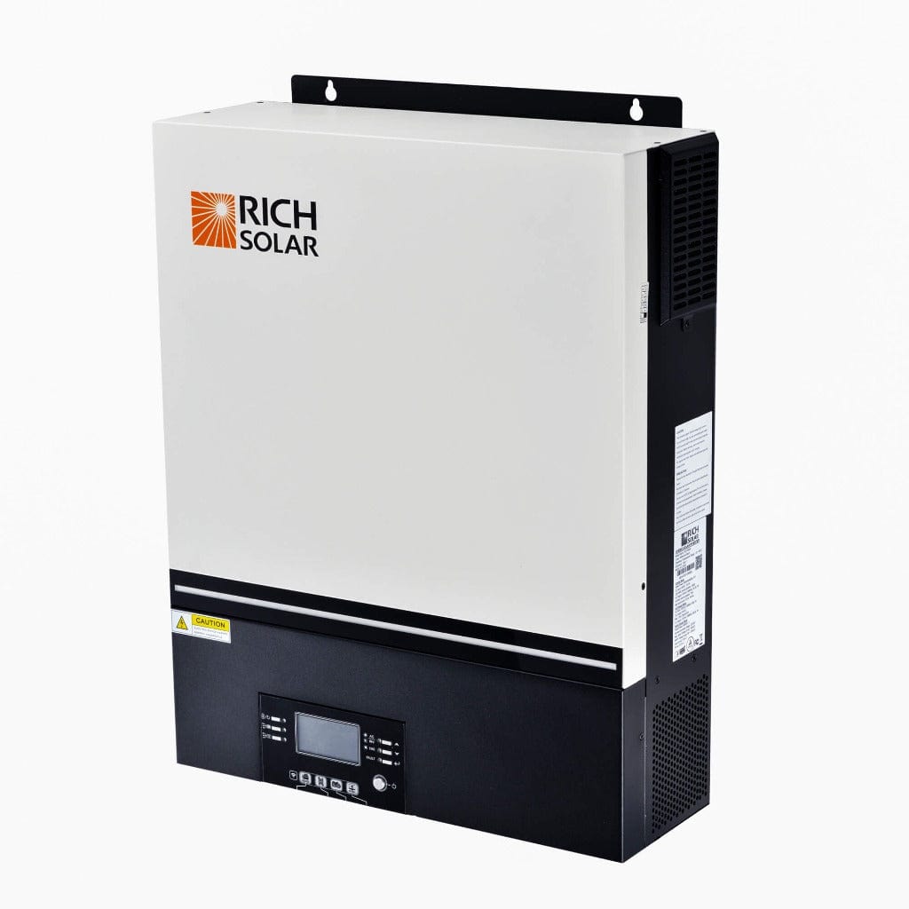 RICH SOLAR NOVA 6548 | 6500 Watt (6.5kW) 48 Volt Off-Grid Hybrid Solar Inverter | Premium 6500W 48V Hybrid Inverter for Campers, Cabins, Tiny Homes, ADUs, RVs, Off-Grid | UL Certified Hybrid Inverters RICH SOLAR
