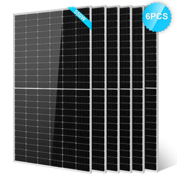 Sungold Power 550 Watt Monocrystalline PERC Solar Panel Rigid Solar Panels SunGoldPower 6pcs