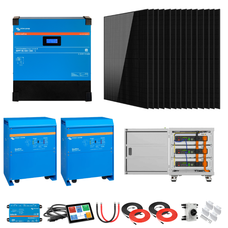 Victron Quattro 5kVA Elite Off-Grid Solar & Storage Kit – Multi-Source Power Ready