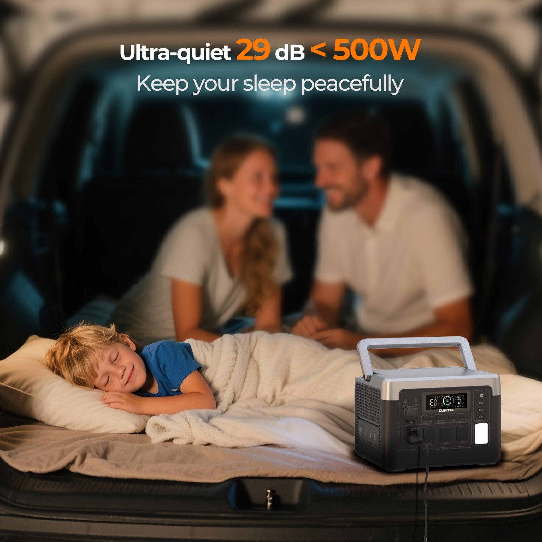 OUKITEL P1000 PLUS Portable Power Station 1800W/1024Wh