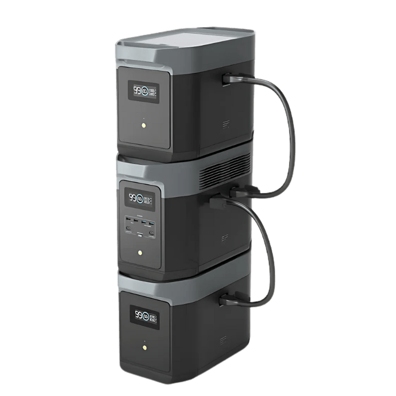 EcoFlow DELTA 2 Max Smart Extra Battery Solar Generator Expansion Batteries EcoFlow