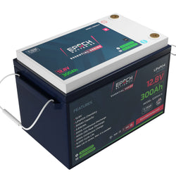 Epoch 12V 300Ah (3.84kWh) Essential Series - Bluetooth & Heated LiFePO4 Battery