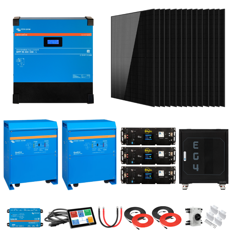 Victron Quattro 5kVA Elite Off-Grid Solar & Storage Kit – Multi-Source Power Ready