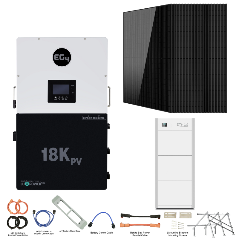 EG4 18kPV Off-Grid Elite Kit – Stackable Power with BigBattery ETHOS