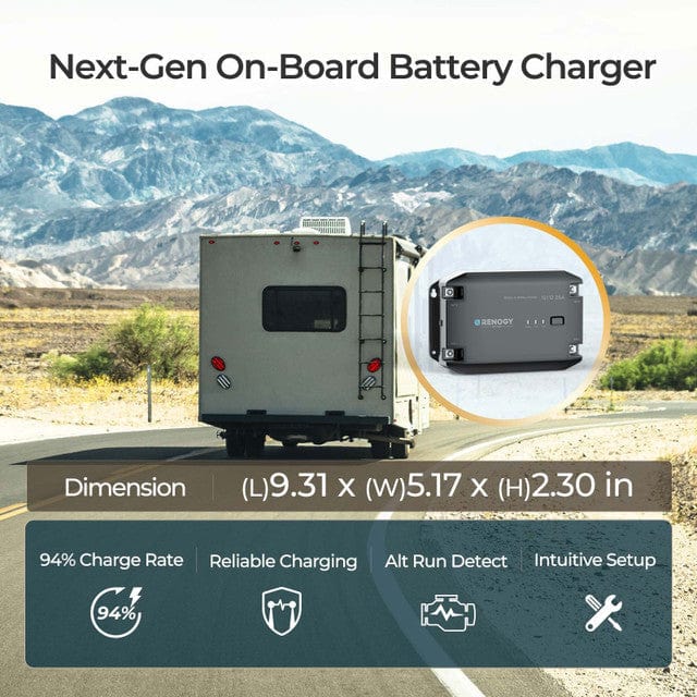 Renogy 12V 20A DC to DC Battery Charger DC To DC Chargers Renogy