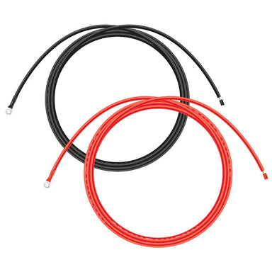 RICH SOLAR | Extension Cable to Connect Charge Controller to Battery | Pair of Red and Black Extension Wires | Choose Gauge: 8AWG, 10AWG System & Power Cables Rich Solar AWG 10.00 10 Feet Red & Black (Set)