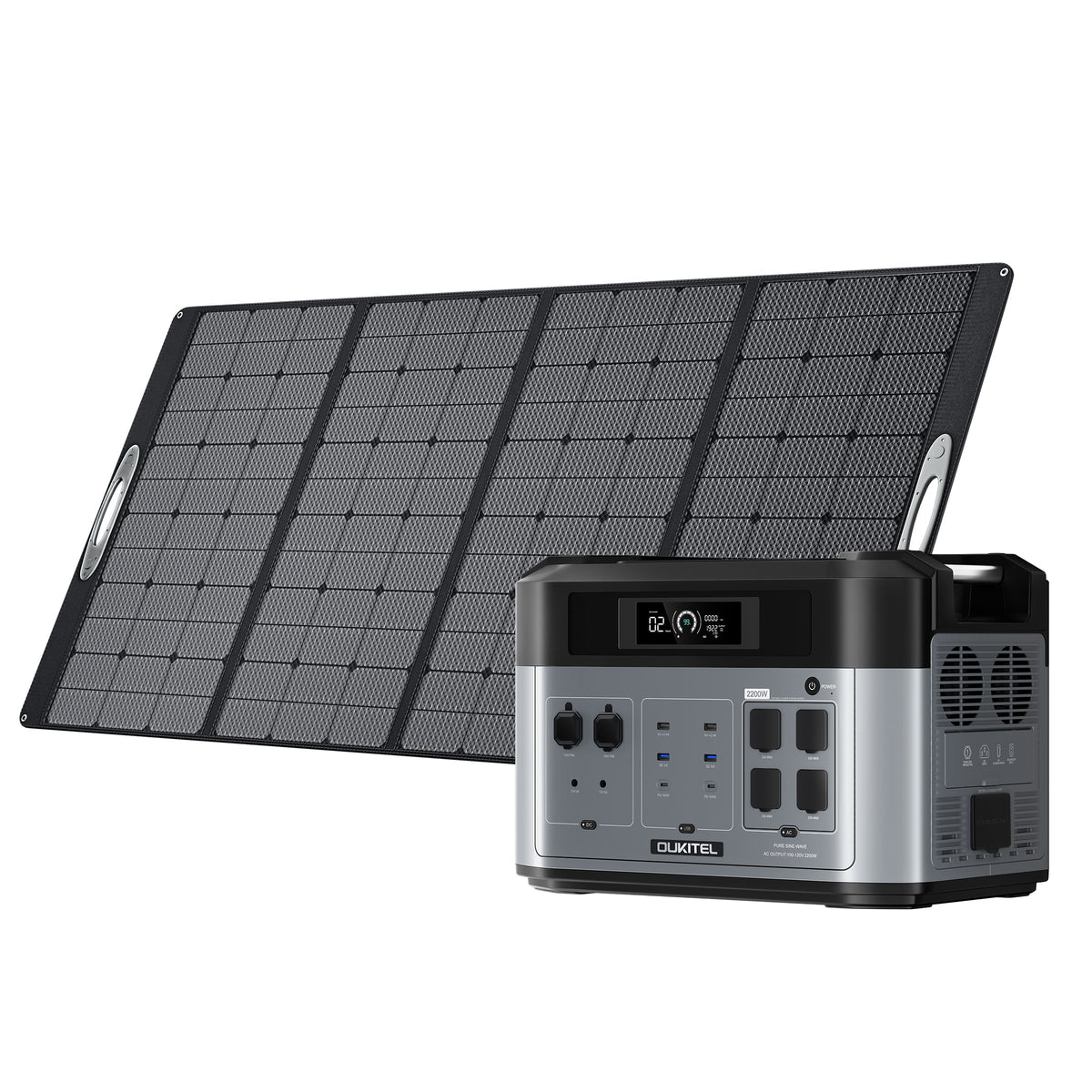 OUKITEL BP2000 Portable Power Station 2200W/2048Wh