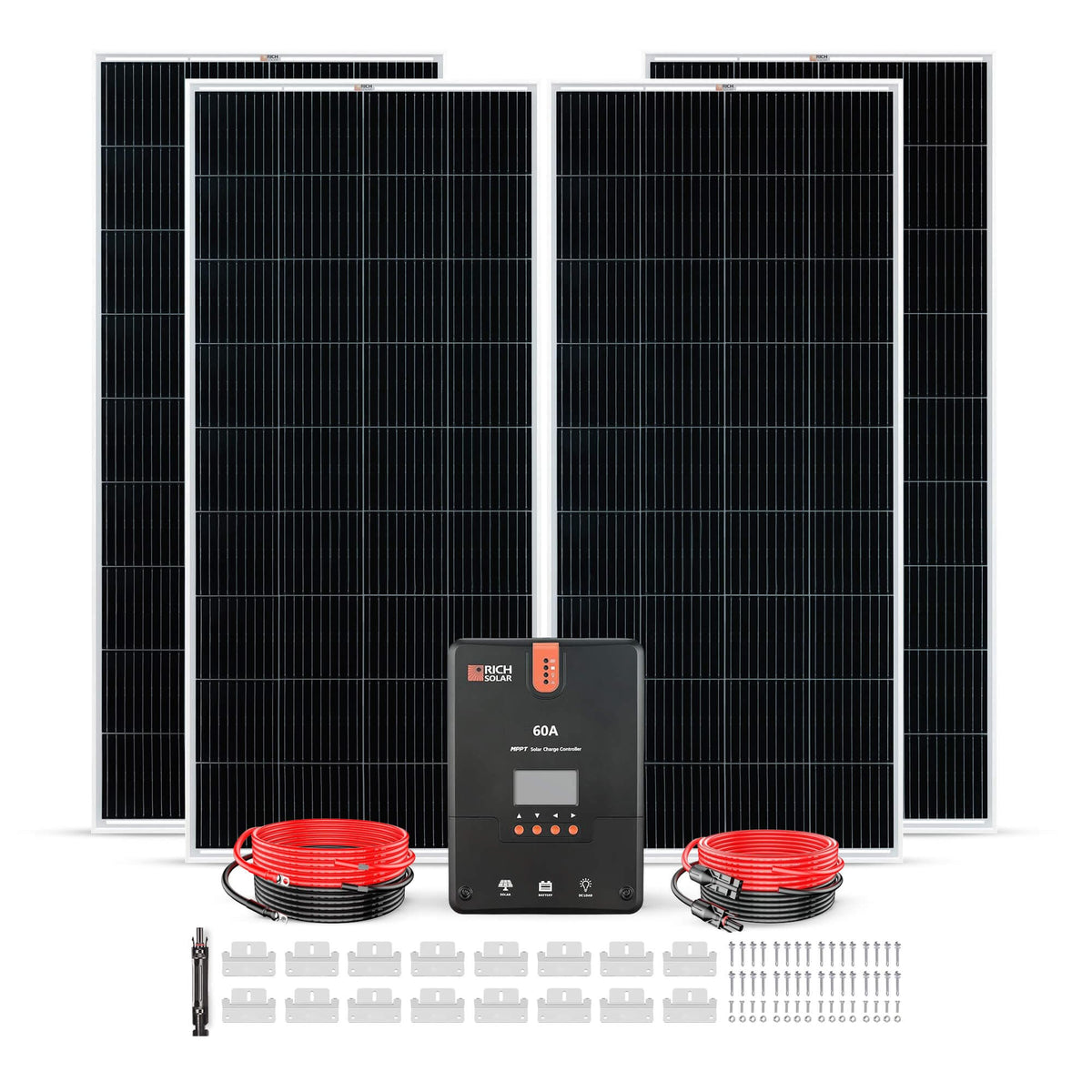 RICH SOLAR 800 Watt Solar Kit Solar Energy Kits RICH SOLAR