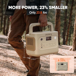 Jackery Portable Power Station Explorer 1000 v2 Dune White