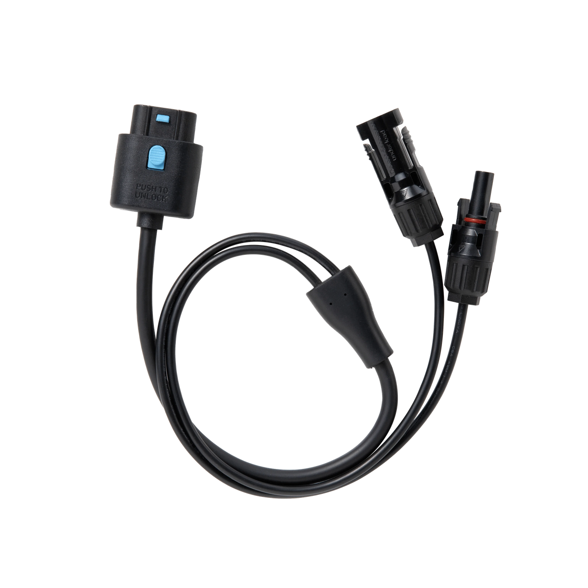 Solar panel cable connector