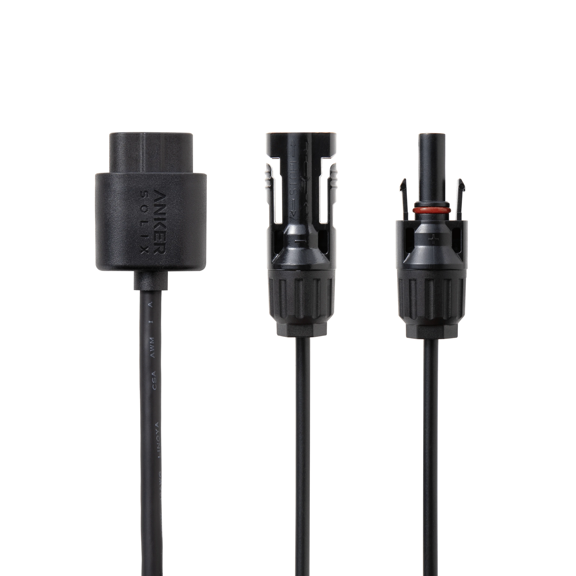 Anker SOLIX solar panel connectors